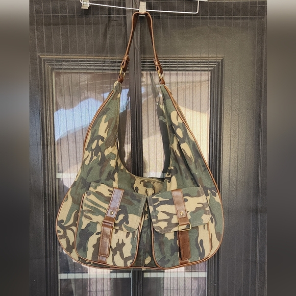 Vintage‎ Camouflage Bag - Picture 1 of 11